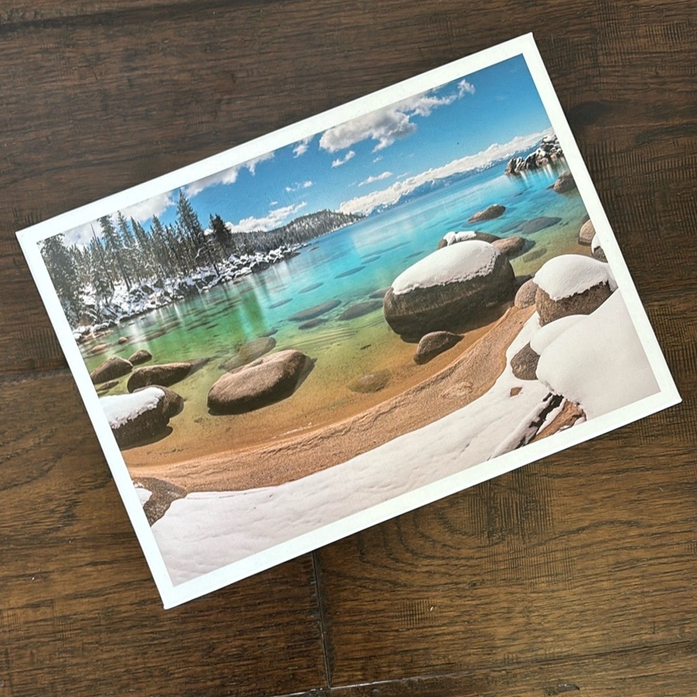 Lake Tahoe Secret Cove 1000 Pc Jigsaw Puzzle Fine Art Landscape East Shore NEW‎